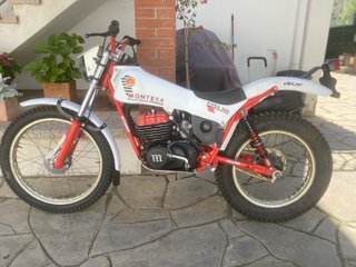 Montesa Cota 349 Blanca Matriculada