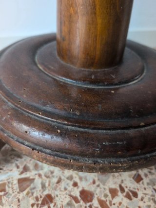 Perchero de pie madera antiguo