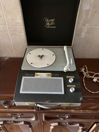 Tocadiscos Kolster y discos cantaores flanencos