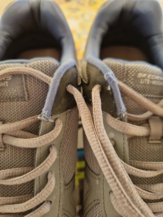 Scarpe Skechers Memory Foam Blu/Grigie