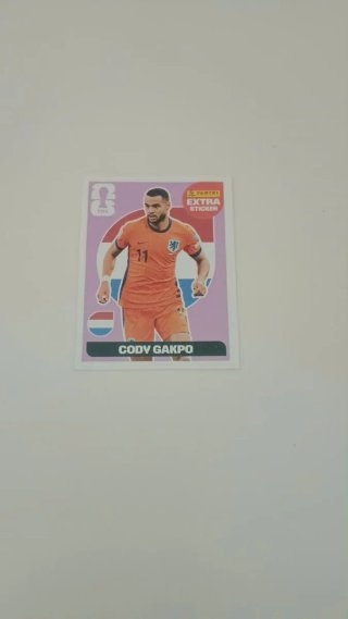 Cromo Panini Extra Sticker Cody Gakpo