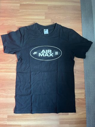 Camiseta Nike Air Max Negra Talla M