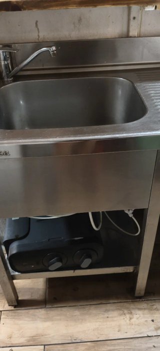 Fregadero industrial Edesa 1 seno