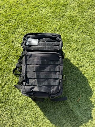 Mochila Táctica Negra Militar