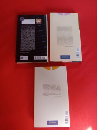 LOTE 3 LIBROS PIO BAROJA JUAN MARSE CARMEN MARTIN