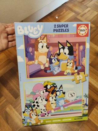 Puzzle Bluey 2 Super Puzzles Educa 25 Piezas