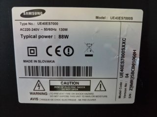 Smart TV Samsung 40 UE40ES7000