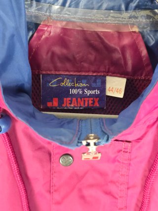 Chaqueta Jeantex Vintage Colorblock Talla L/XL