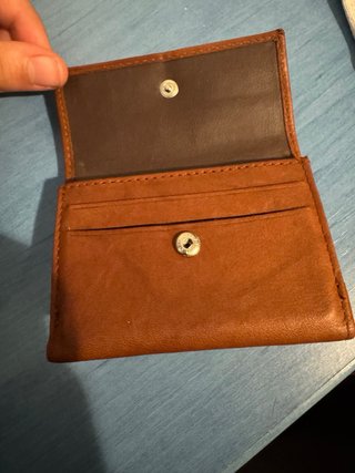 Cartera de hombre marrón