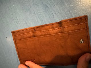 Cartera de hombre marrón