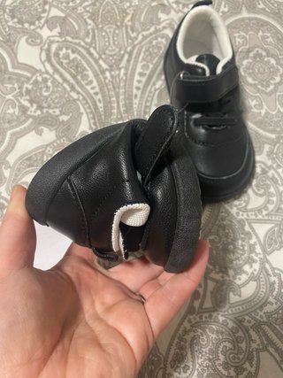 Zapatillas barefoot negras talla 24/25