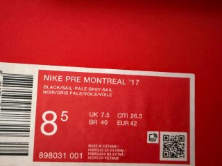 Zapatillas Nike Pre Montreal 17