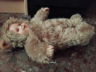 Muñeca Nenuco con Disfraz de Oso