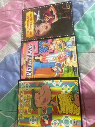Lote 14 DVDs infantiles Originales