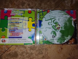 CD Música para Niños y Niñas