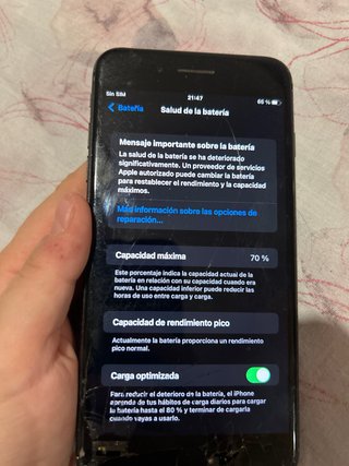 iPhone 7 Plus Nero per ricambi