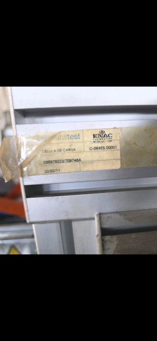 Máquina Comprobadora Célula de Carga Metaltest