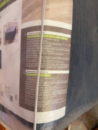 Colchón plegable Livarno Home / Puf (Lidl)