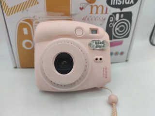 Instax Mini 8 Rosa ¡Impecable + Pack Accesorios!