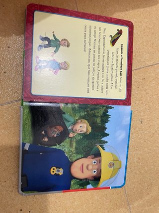 Libro Puzzle Sam el Bombero