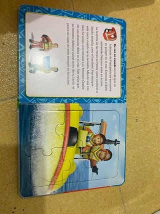 Libro Puzzle Sam el Bombero