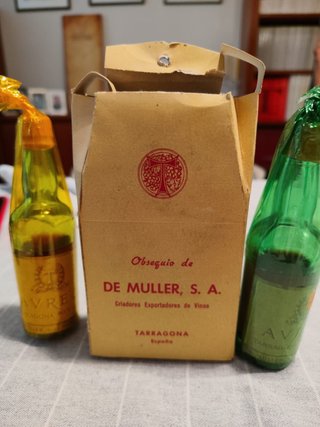 Set di 2 bottiglie mini di Aureo De Muller