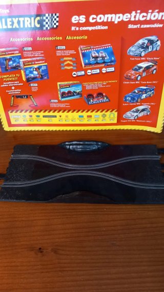 Scalextric pista recta Chicane Deslizante