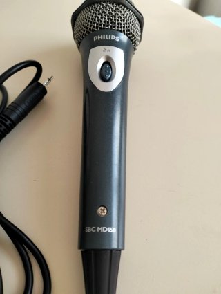 Micrófono Philips SBC MD150 + Adaptador J