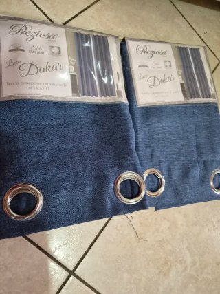 Tende Preziosa Dakar 2 pannelli blu