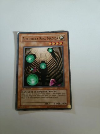 Carta Yu-Gi-Oh! Biblioteca Real Mágica