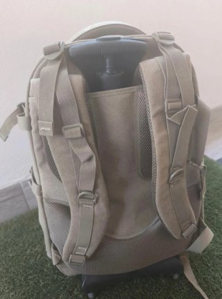 Mochila Aoking verde militar