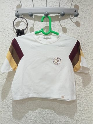 Camiseta Crop Pull&Bear XS