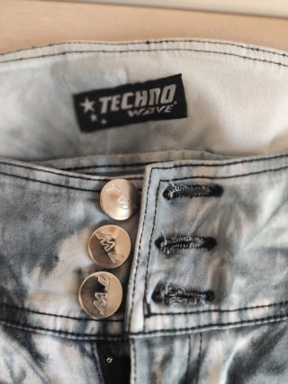 Pantalón Techno Wave Talla 40 Tie-Dye