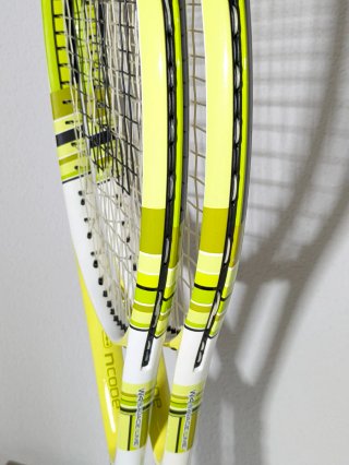 2 Raquetas Wilson W4 Savage Lime - L1 & L2