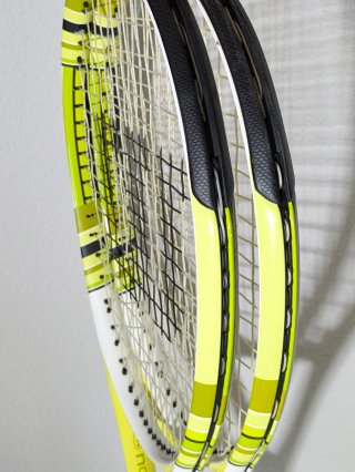 2 Raquetas Wilson W4 Savage Lime - L1 & L2