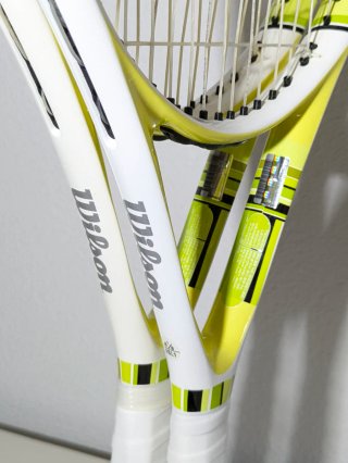 2 Raquetas Wilson W4 Savage Lime - L1 & L2