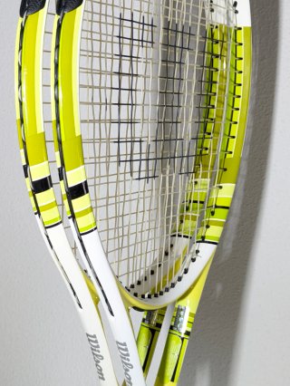 2 Raquetas Wilson W4 Savage Lime - L1 & L2