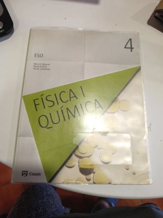 Libre física i química 4 eso editorial Casals