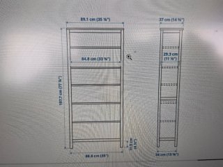 Prestatgeria HEMNES fusta pi IKEA