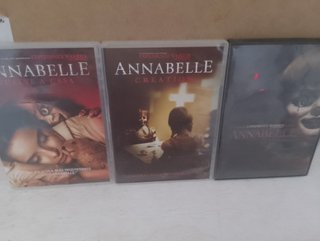 Pack 3 Películas Annabelle DVD