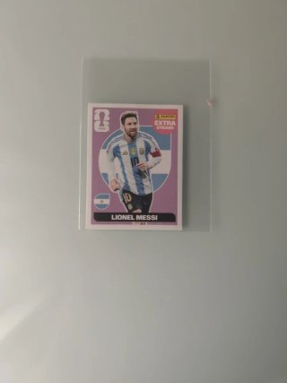 Cromo Extra Sticker Messi Mundial Panini