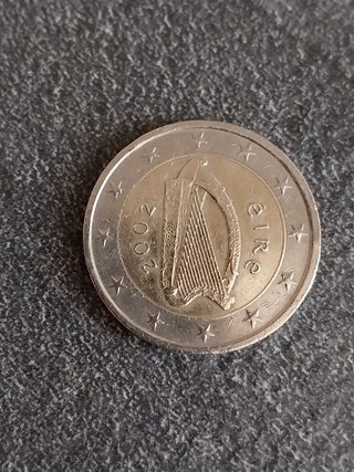 2 Euro 2002 Irlanda Arpa Celtica