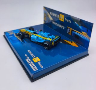 RENAULT TEST CAR R23 ENGINE RS23 1/43 MINICHAMPS