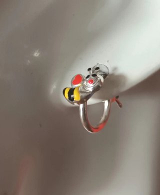 Aros Infantiles de Plata 925