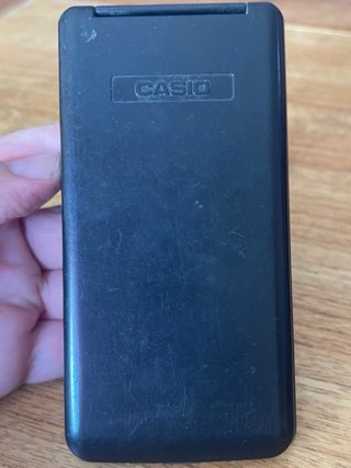4 Calculadoras Casio: FX-100D, LC-78, JV-10, LC-8