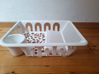 Escurridor de Platos Blanco
