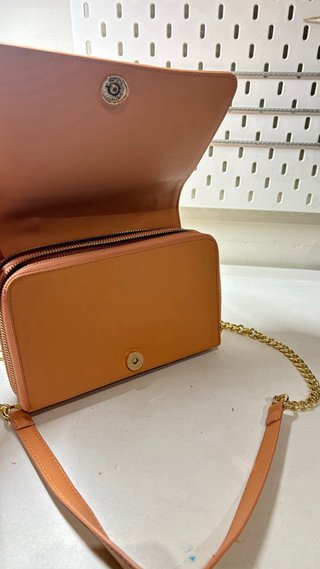 Bolso Salmon con Cadena