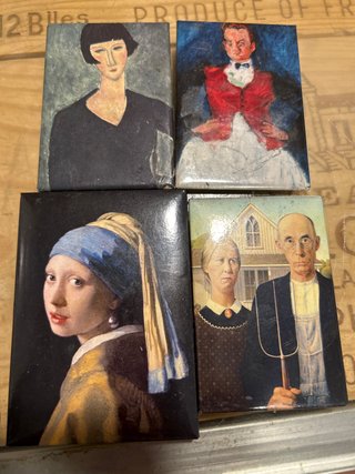 Colección 11 Imanes Arte