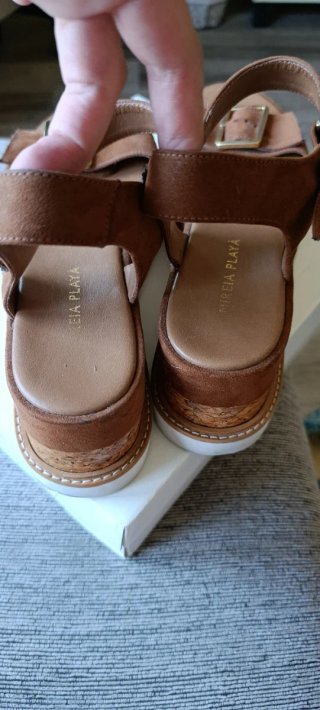 Sandalias Mireia Playà Marrones Talla 41