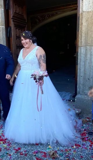 Vestido de novia Alma. ROSA CLARA